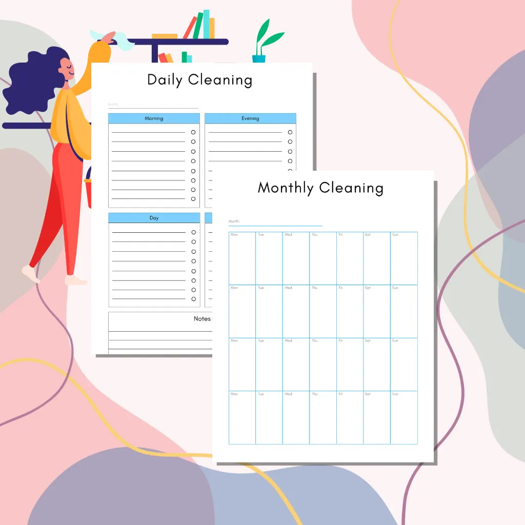 Editable Home Decluttering Workbook
