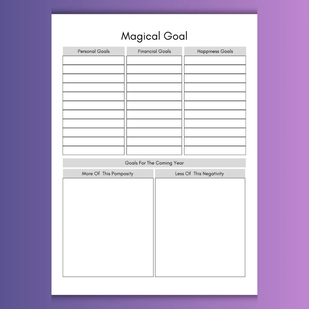 Energy Tracker Planner