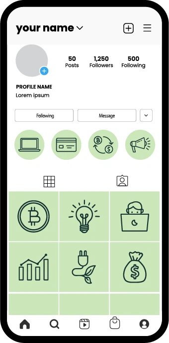 Fintech Instagram Highlight Cover