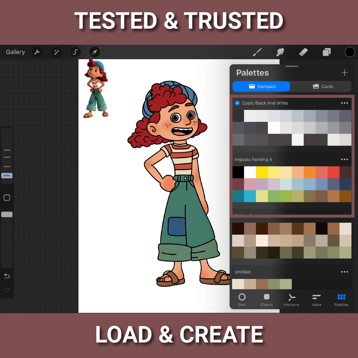600+ Procreate Color Palettes – 21 Themed Swatch Sets