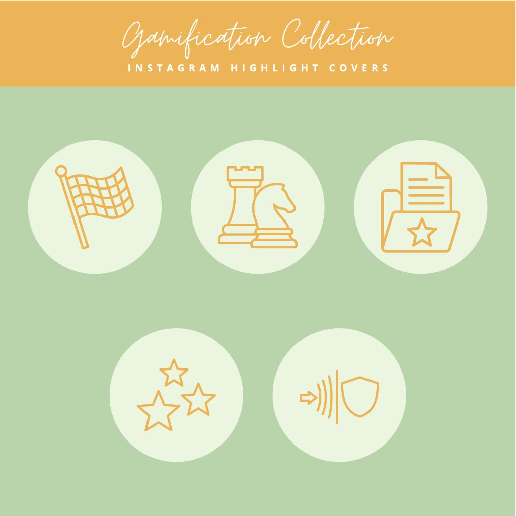 Gamification-Themed Instagram Story Highlight Cover