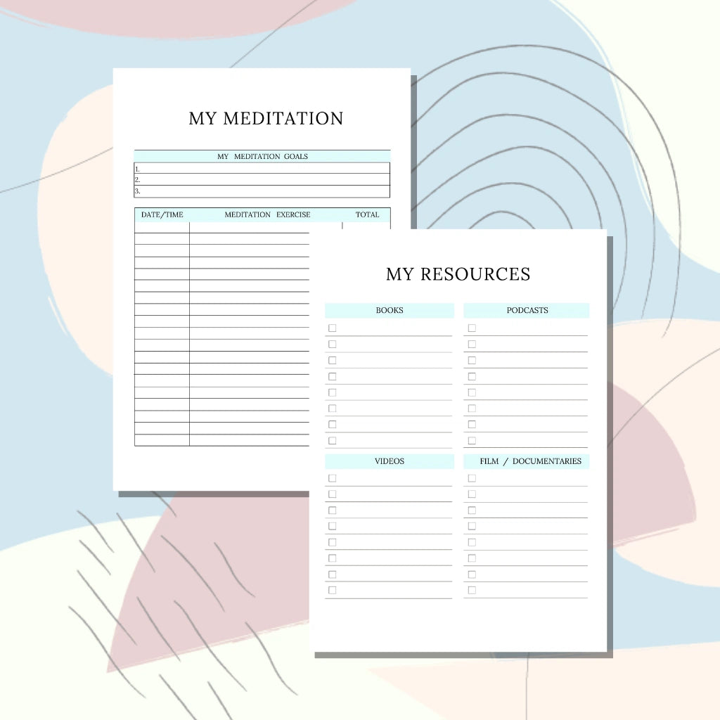 Goal Action Plan Journal Canva