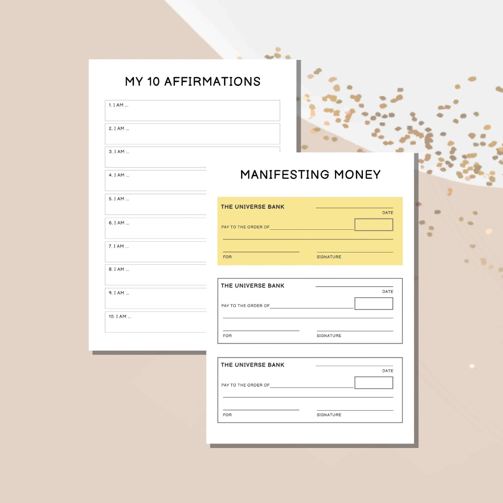 Goal Setting Journal Canva