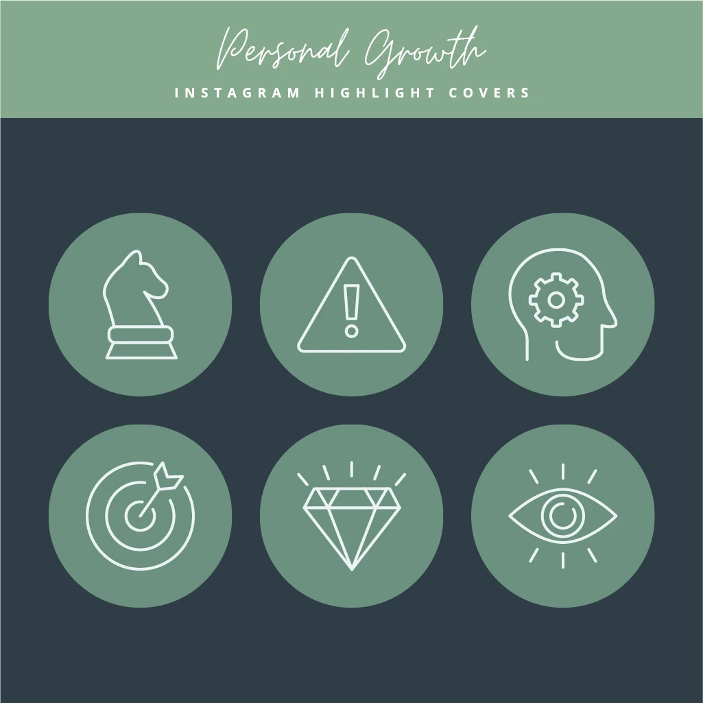 Growth Mindset Instagram Story Covers