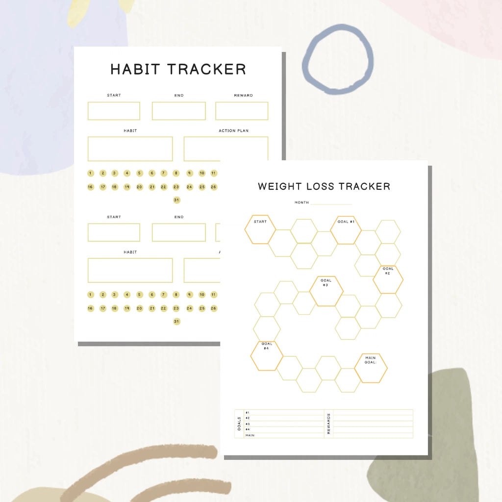 Habit & Goal Tracker Canva