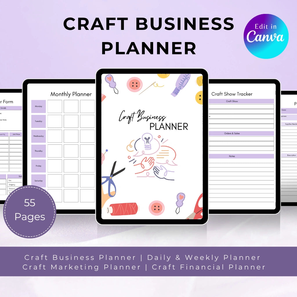 Handmade Business Planner