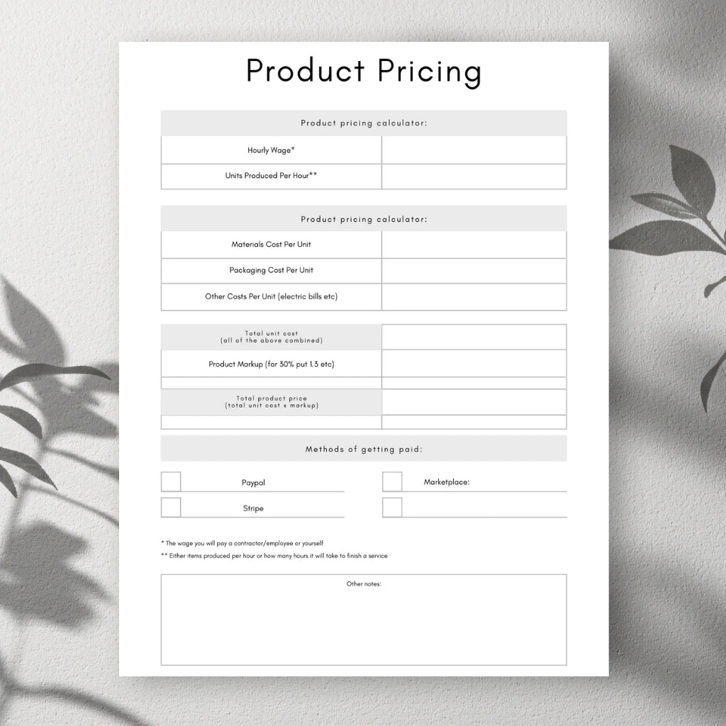 Handmade Product Development Toolkit