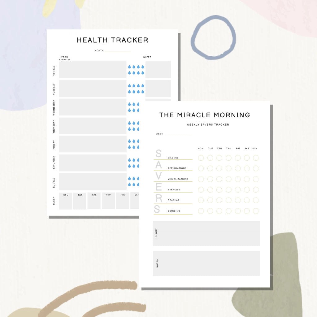Health & Fitness Planner Canva