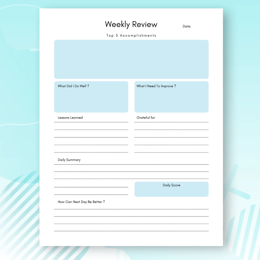 Home Business Financial Planner Canva