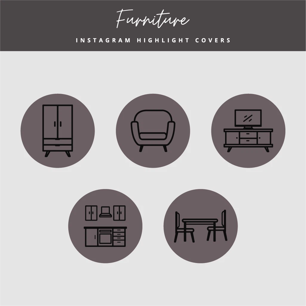Home Decor Highlight Covers for Instagram