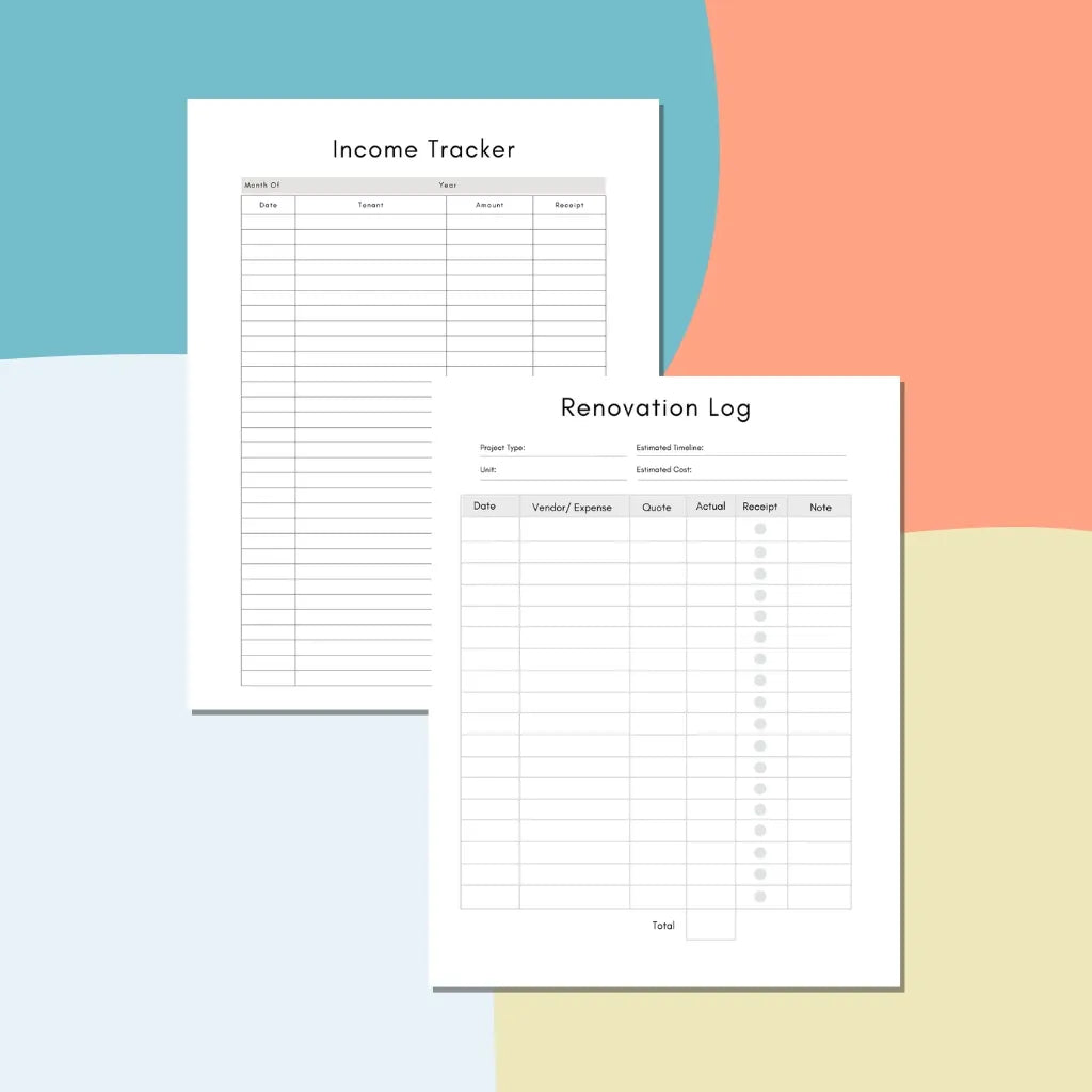 Income & Expense Tracker for Landlords