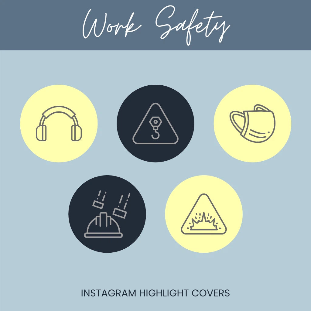 Industrial Instagram Highlight Covers