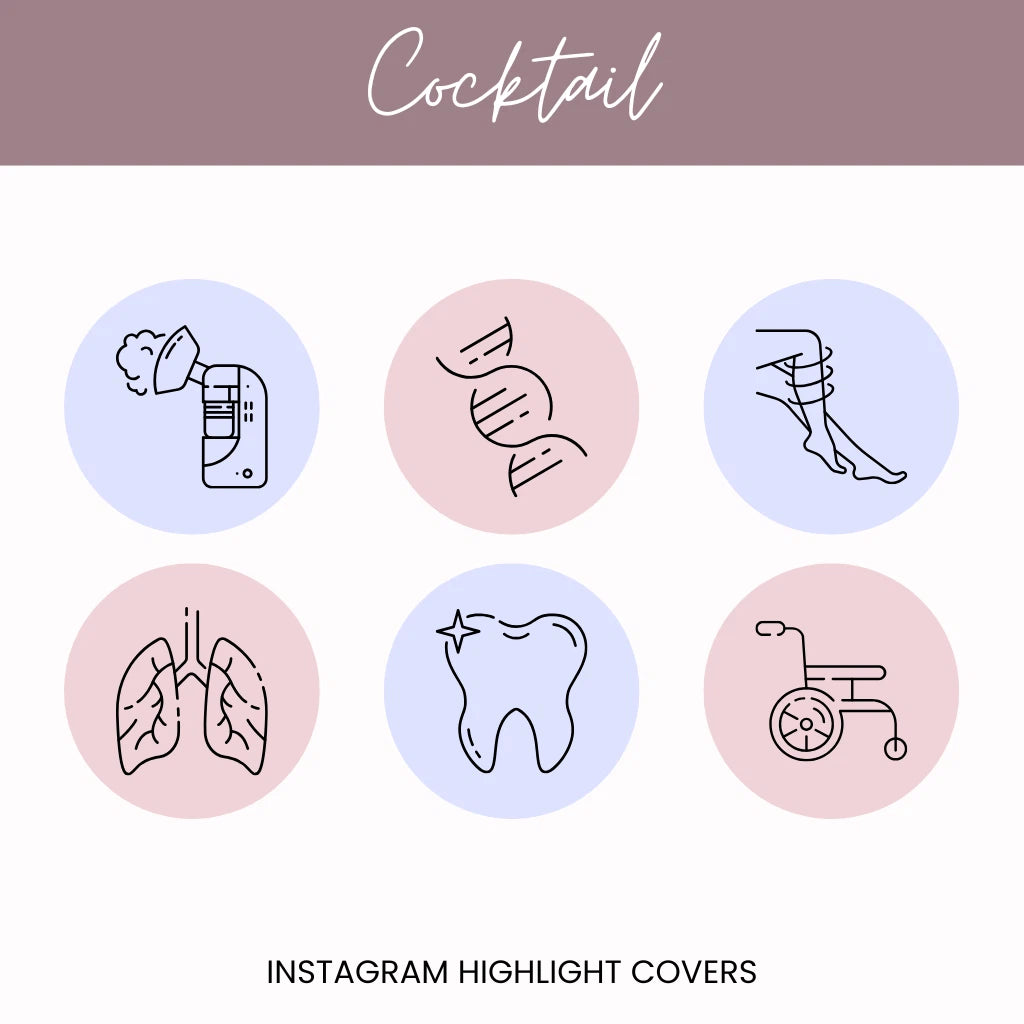 Instagram Highlight Templates for Doctors & Clinics