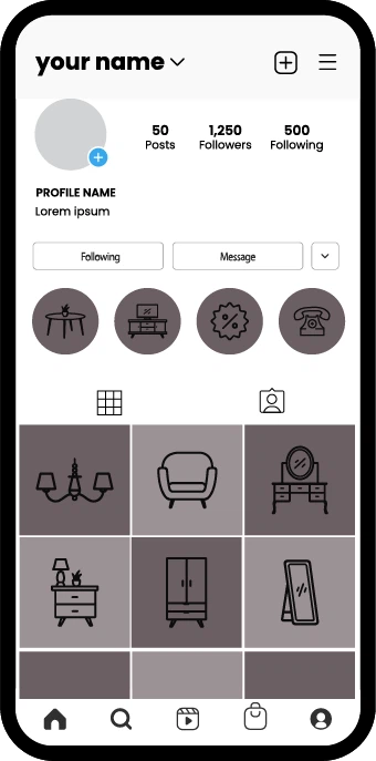 Interior Design Instagram Highlight Icons