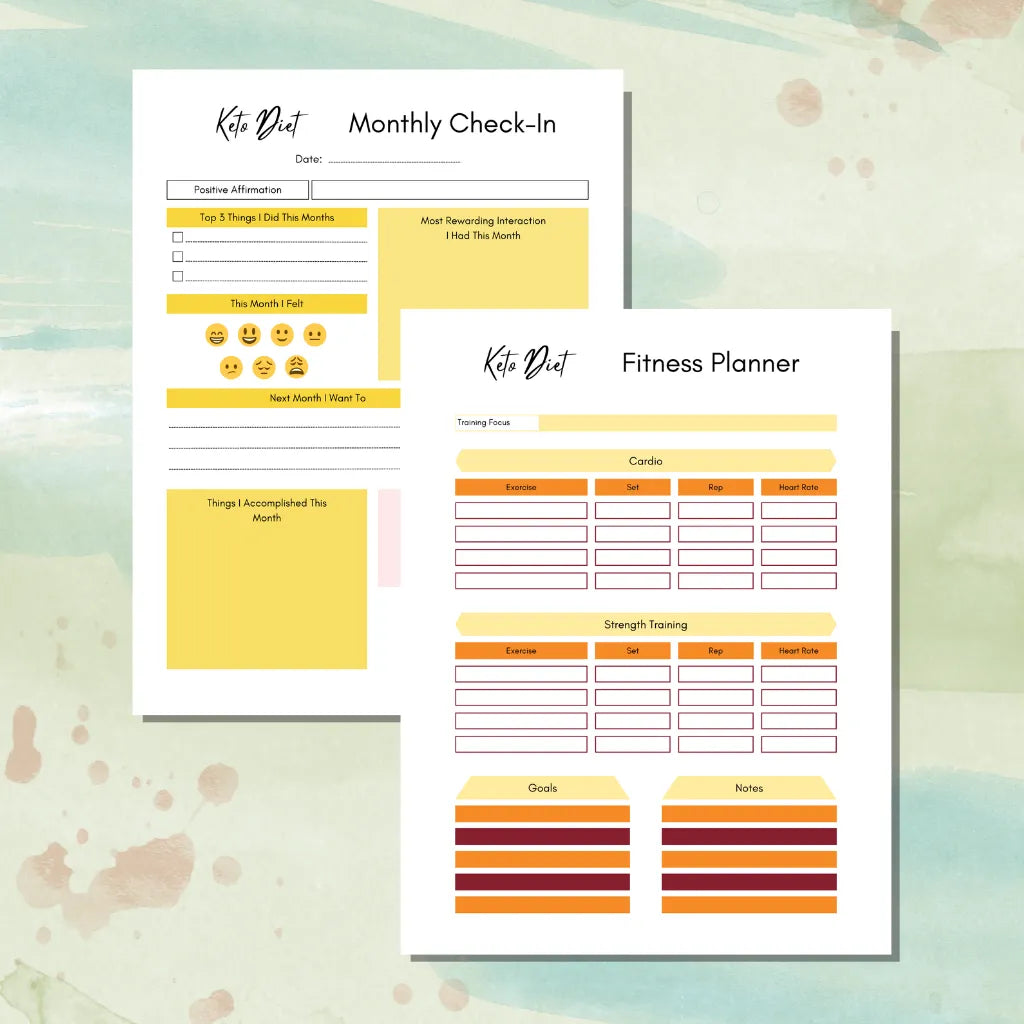 Keto Fitness & Nutrition Journal