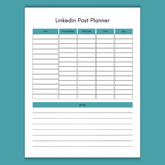 LinkedIn Strategy Planner
