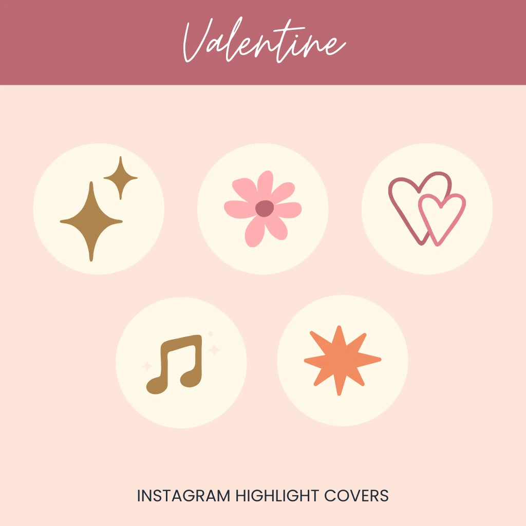 Love-Themed IG Covers for Couples & Creators