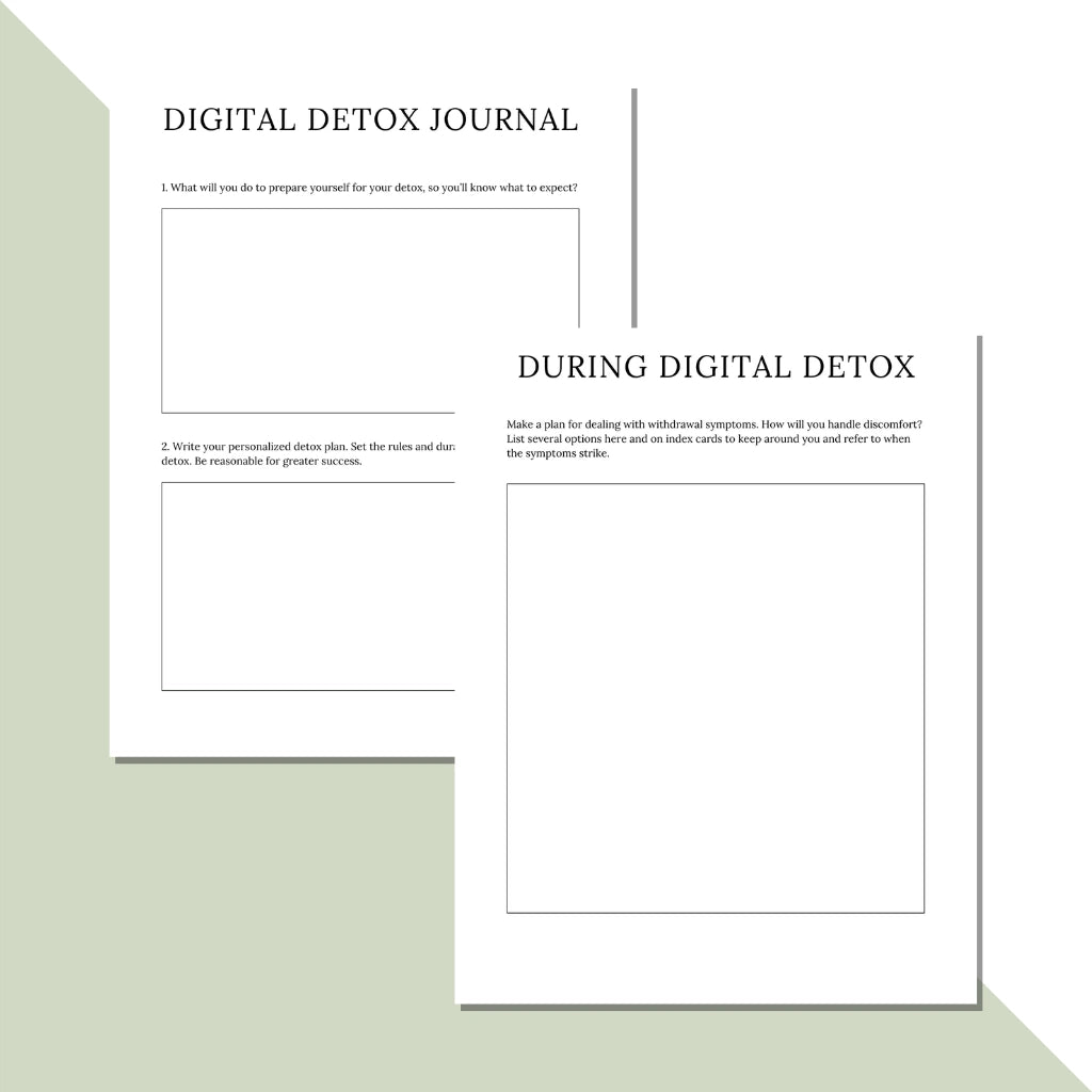 Mental Rest & Reflection Journal
