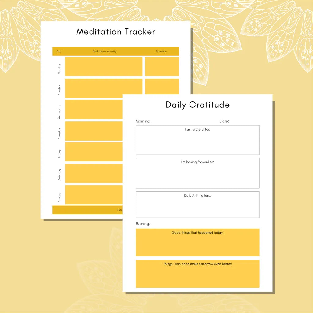 Mindfulness & Gratitude Planner