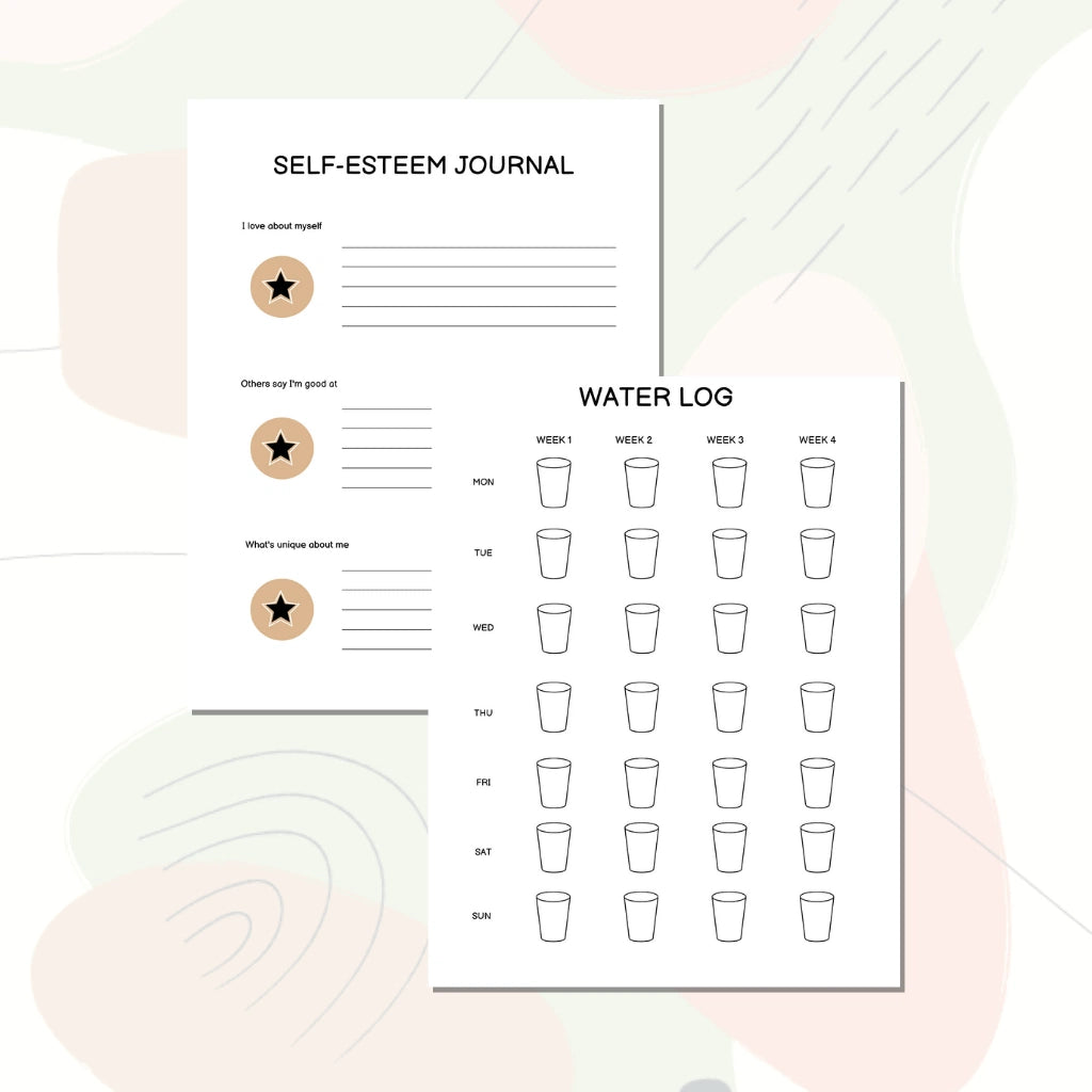 Mindfulness Journal Canva Template