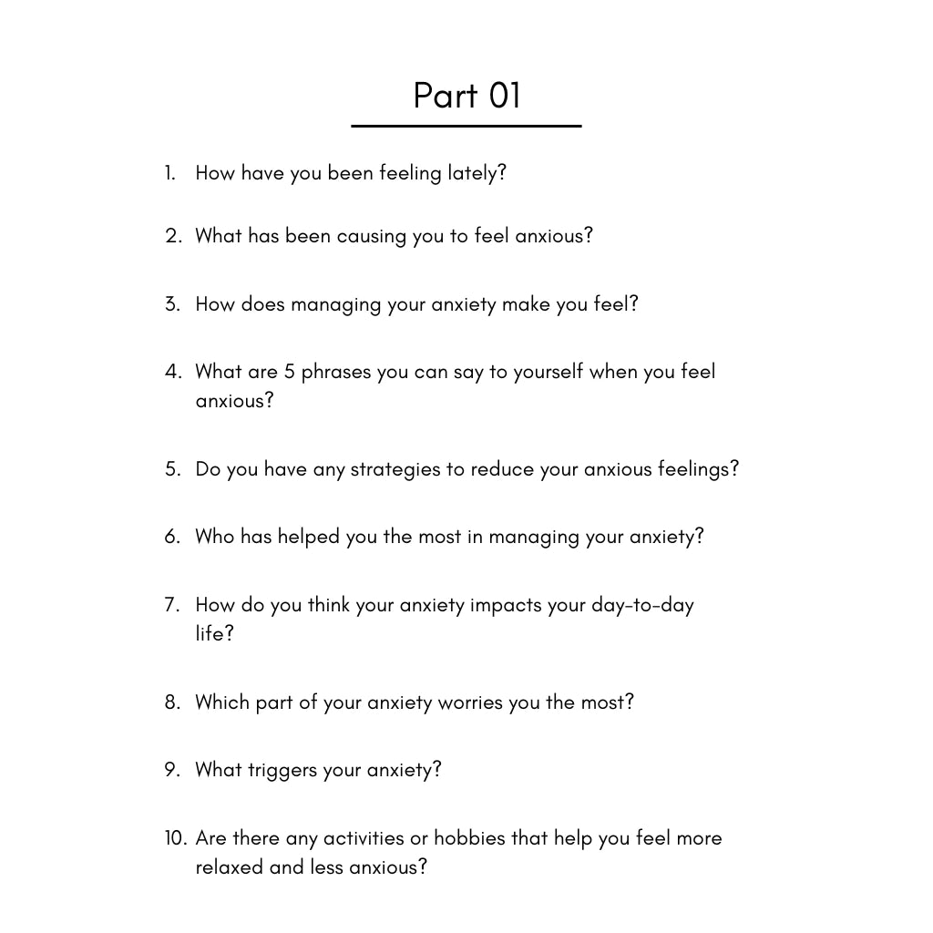 Mindfulness Prompts Workbook