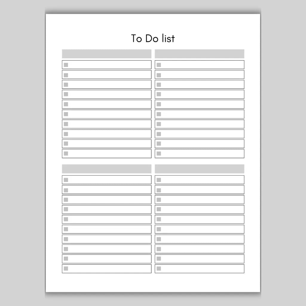 Minimalist Task Planner Bundle