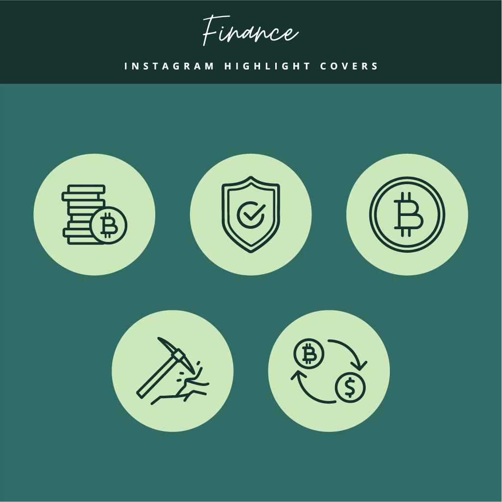 Modern Finance Story Covers for Instagram
