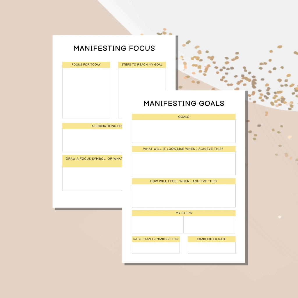 Money Manifestation Planner