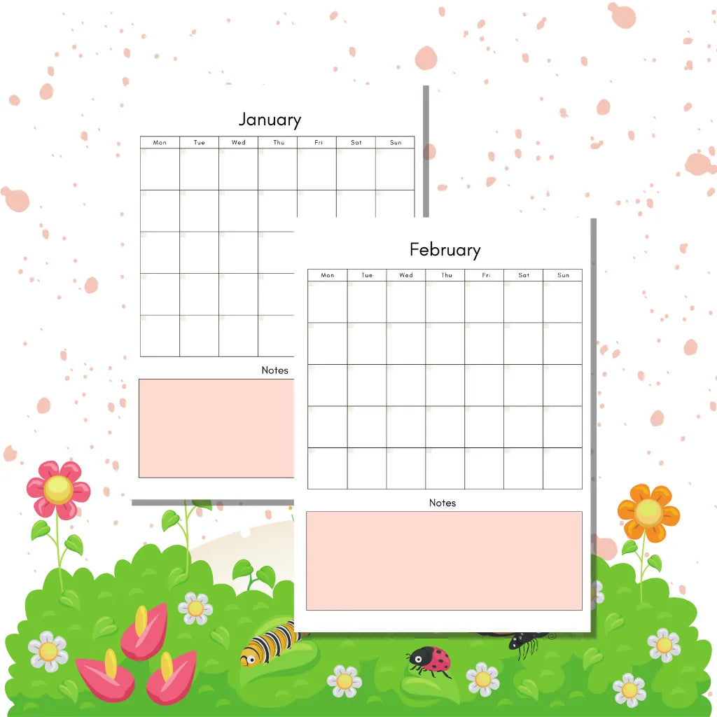 Monthly Gardening Planner