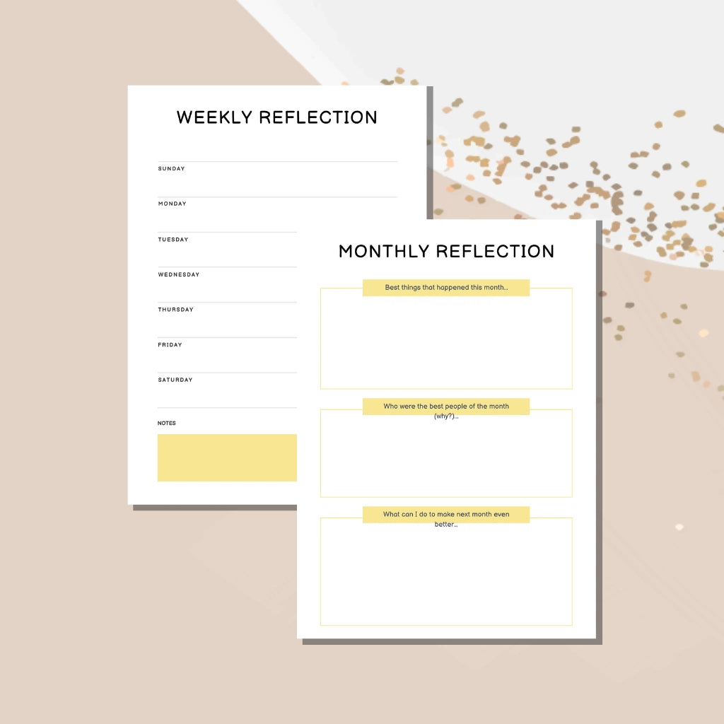 Morning Routine Tracker Canva