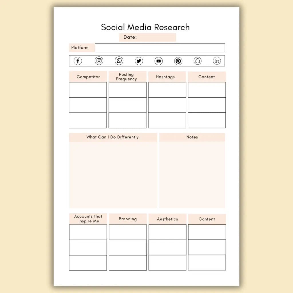 Multi-Platform Social Media Planner
