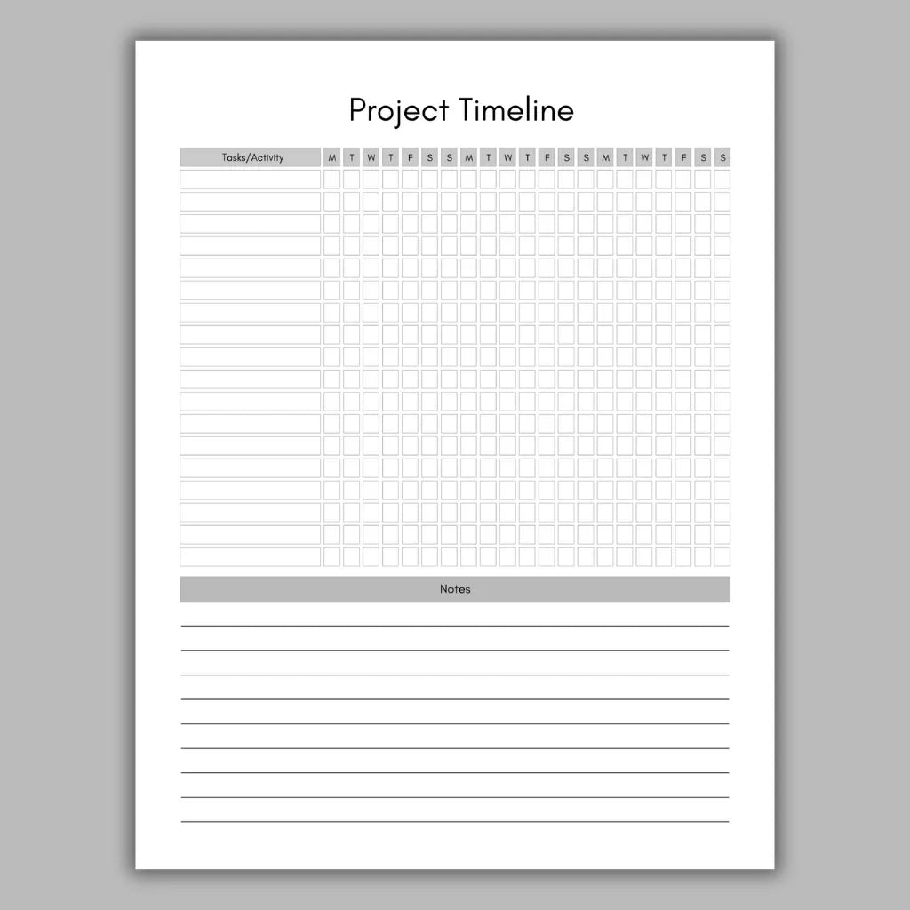 Office Productivity Planner Canva