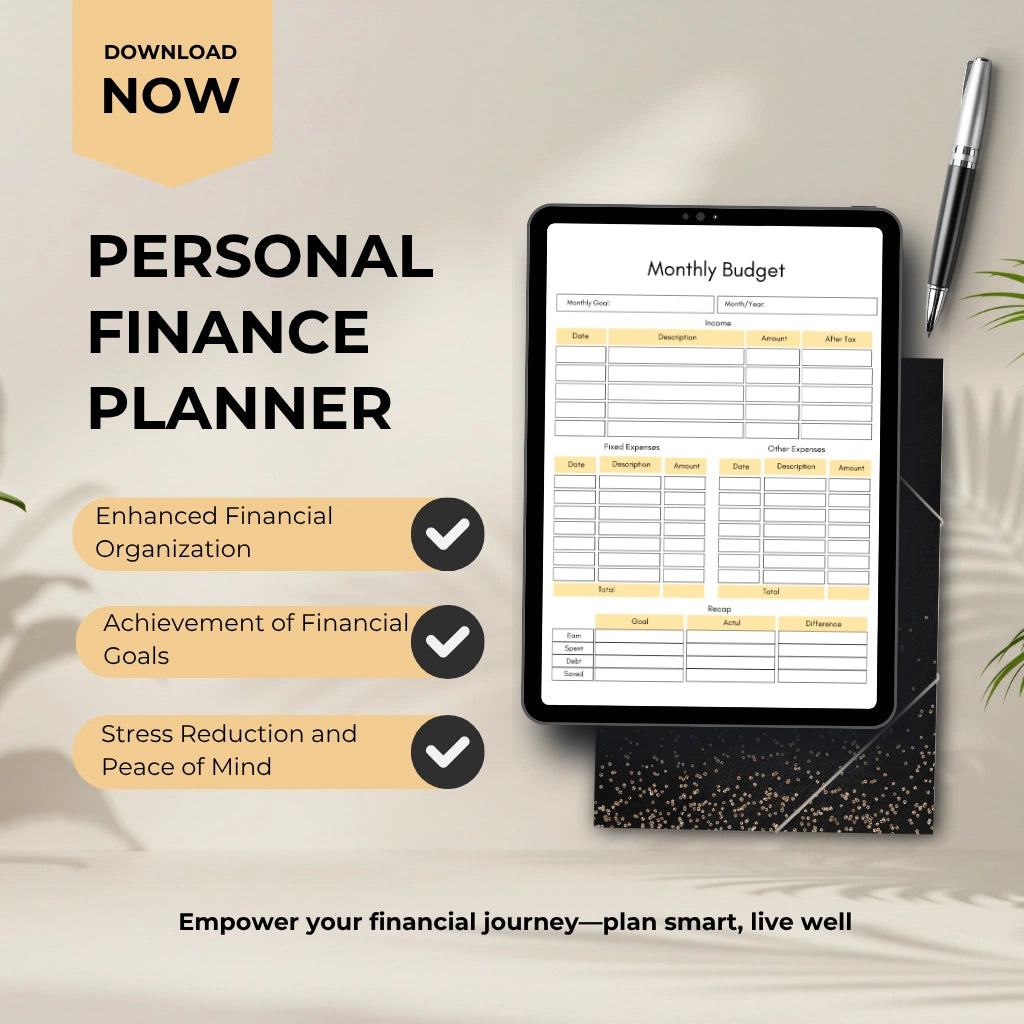 Personal Finance Binder Printable