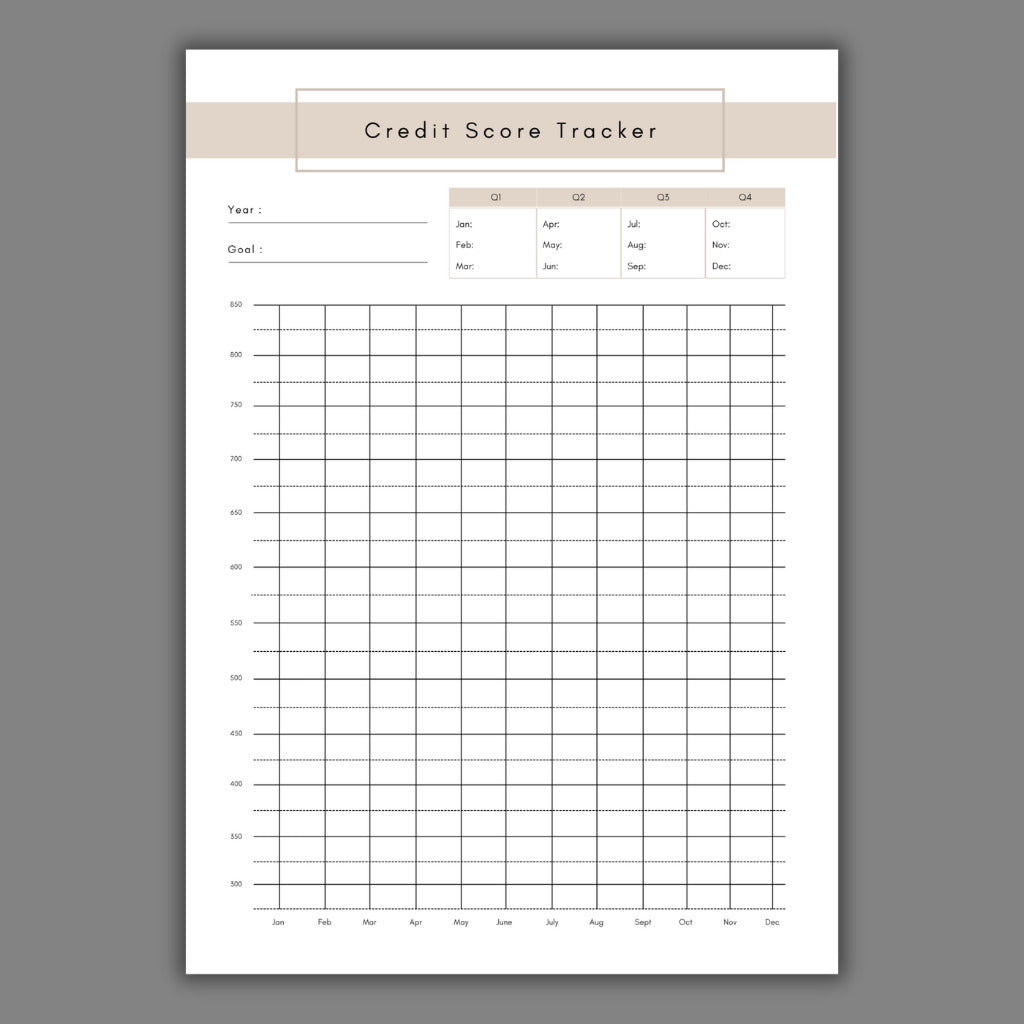 Personal Finance Tracker Canva