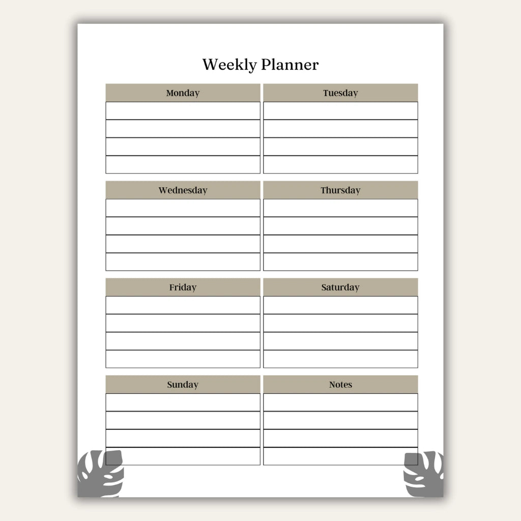 Personal Growth Journal Template