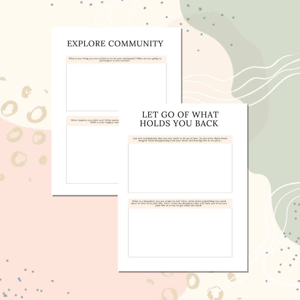 Personal Growth Workbook Canva