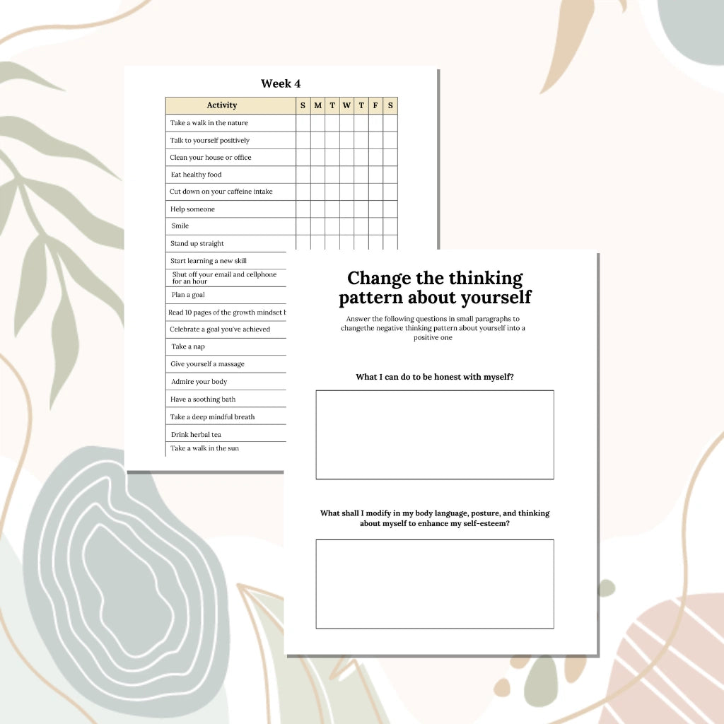 Positive Thinking Worksheet