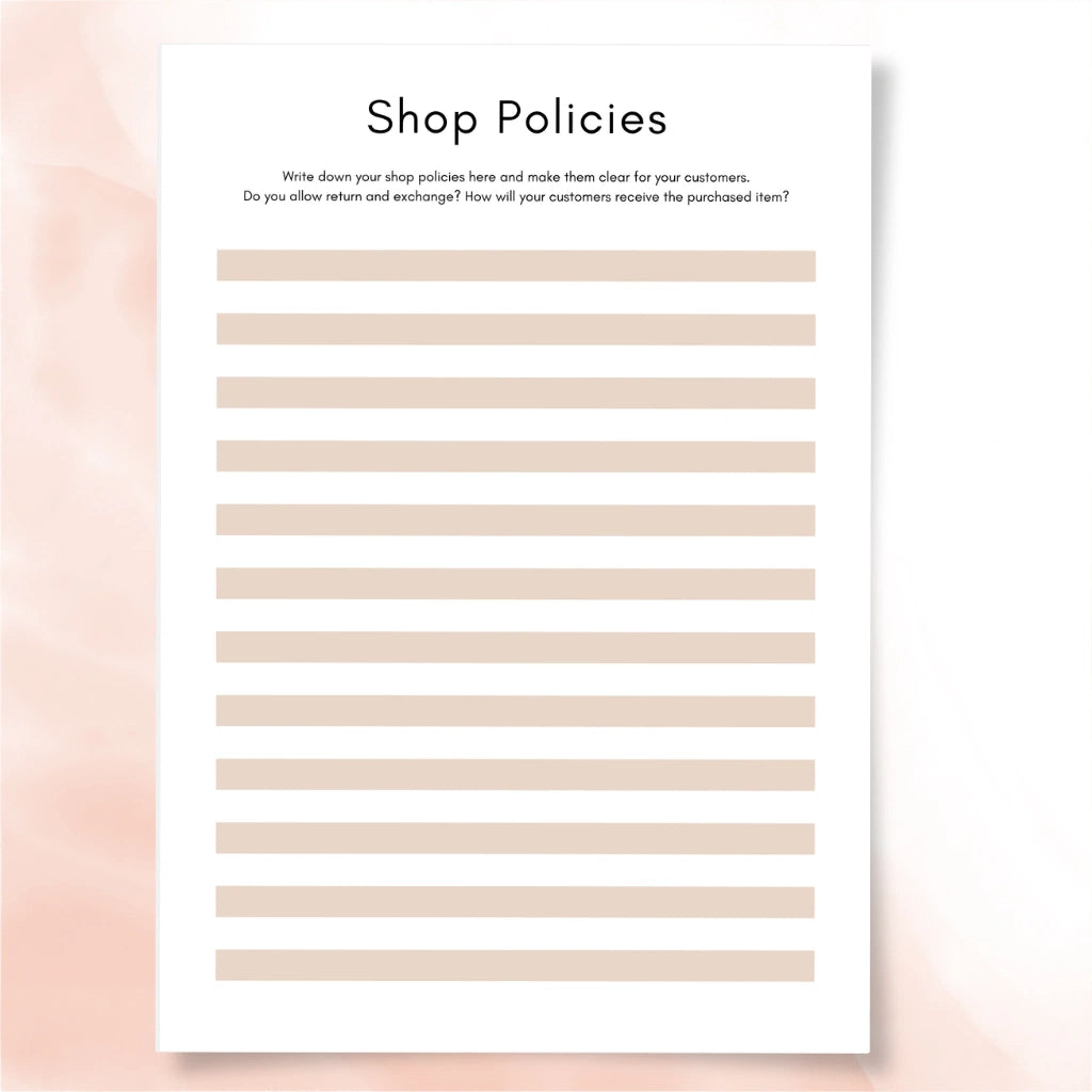 Printable Business Planner for Canva