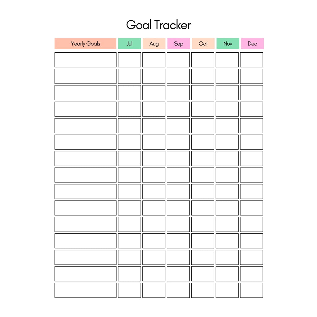 Printable Daily Routine Tracker