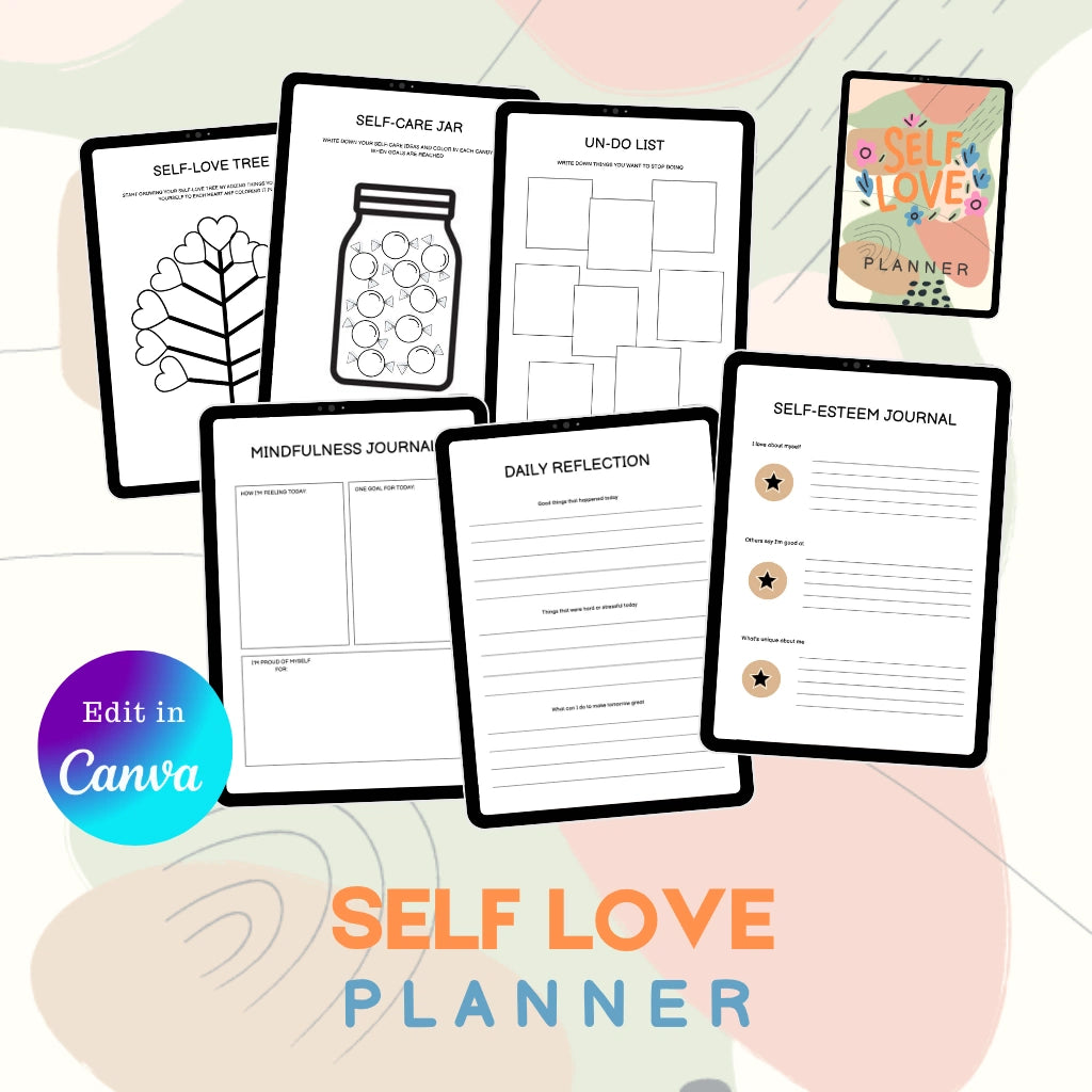 Printable Self Love Planner