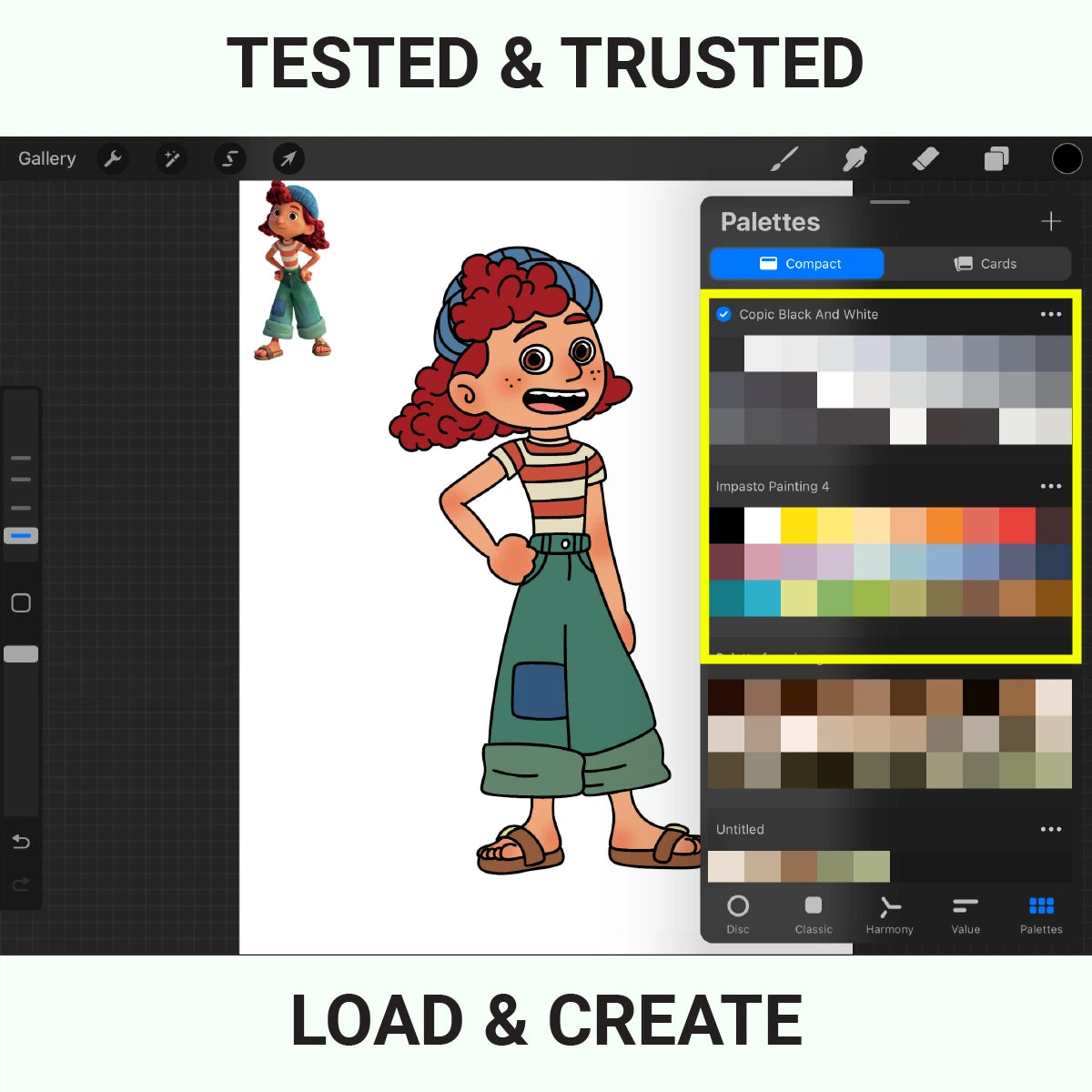 650+ Procreate Color Palettes for Face & Makeup Illustration