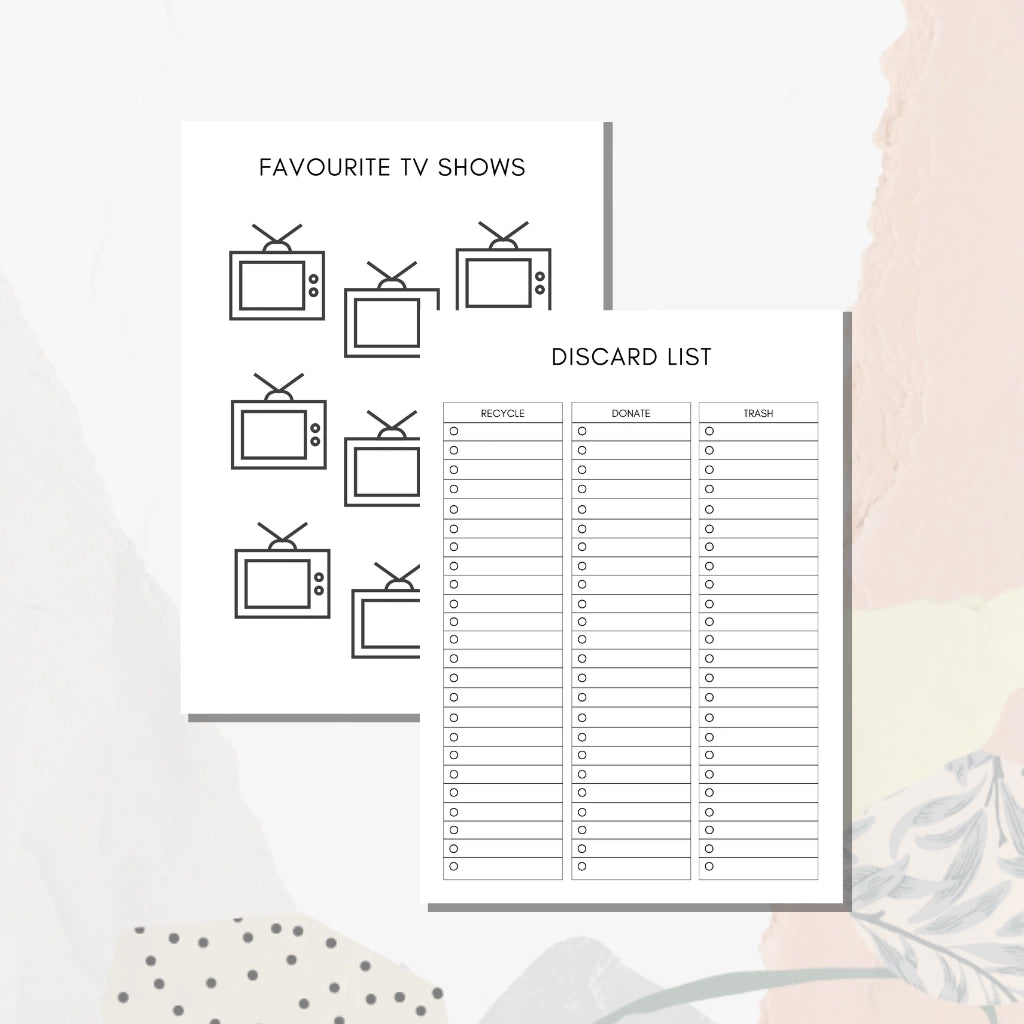 Productivity and Goal Planner Canva