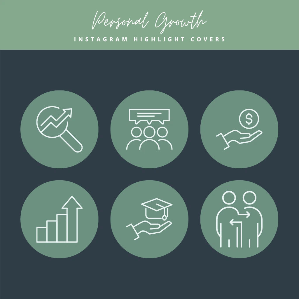 Professional Instagram Covers for Personal Growth & Success