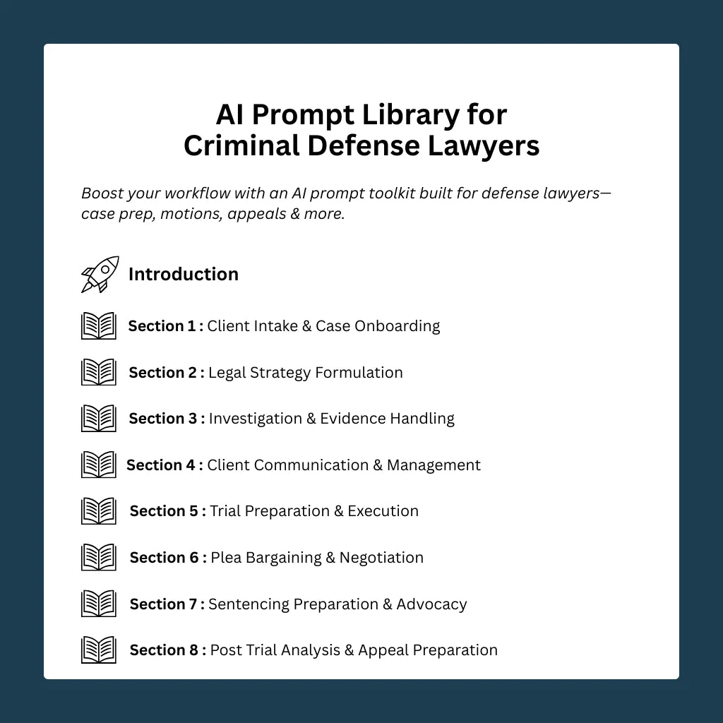 Prompt-Collection-To-Streamline-Criminal-Defense-Lawyer