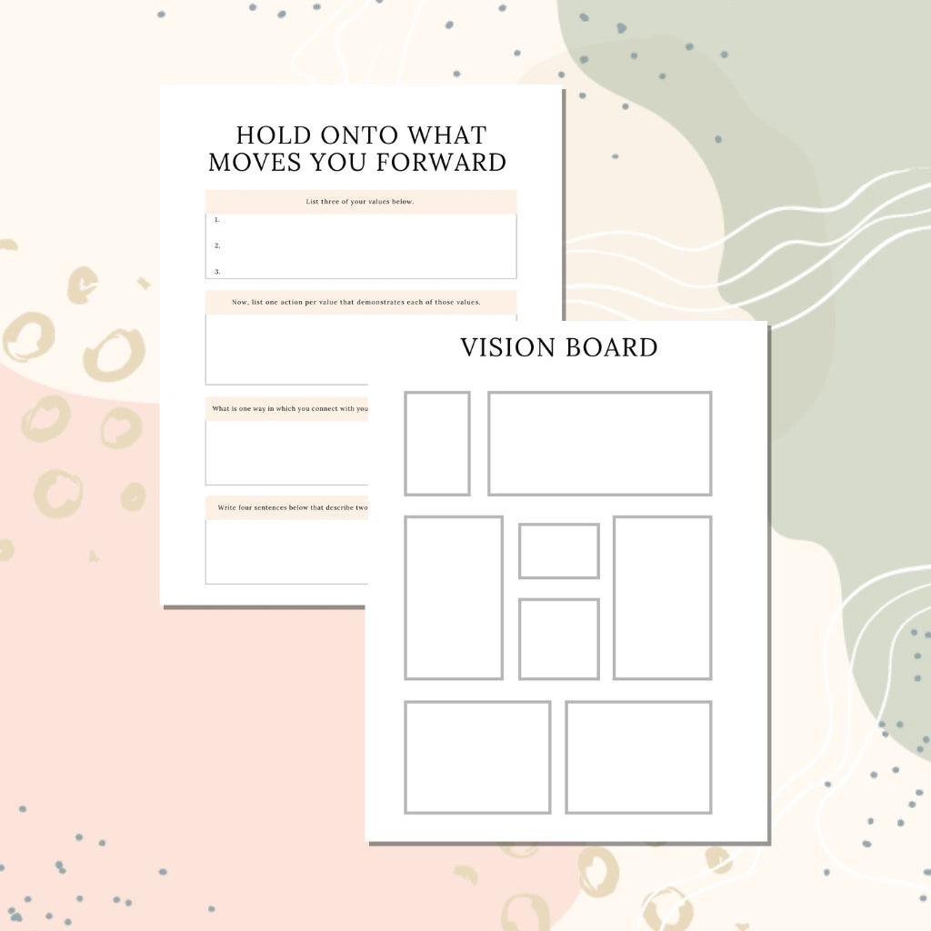 Purpose Planner & Vision Board Journal
