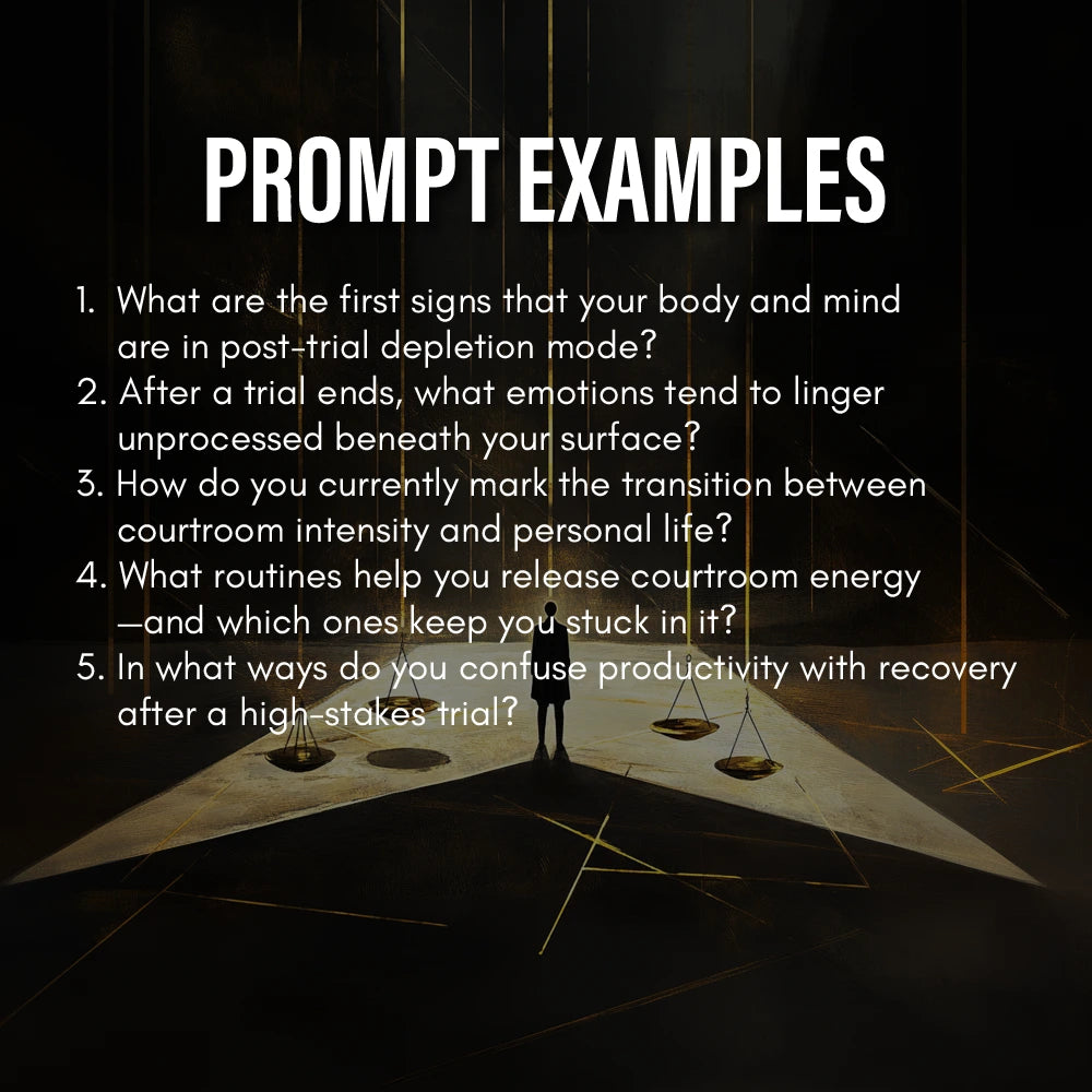 Self-Reflection AI Prompts for Lawyers in Crisis and Command
