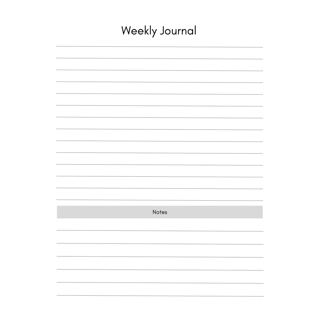 Self-Care Digital Planner Canva