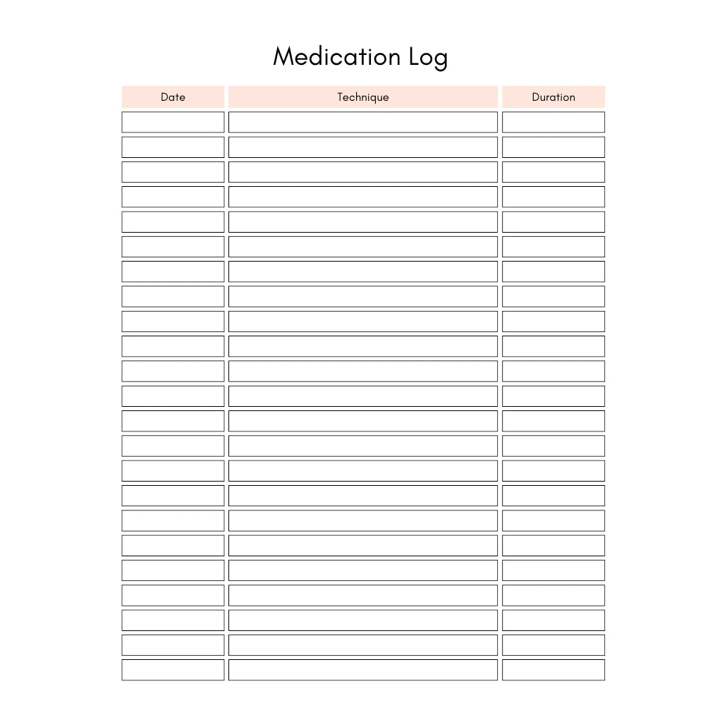 Self-Care Digital Planner for Depression