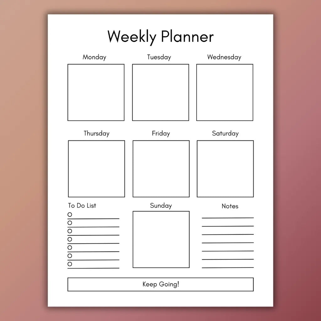 Self-Care & Goal Setting Bullet Journal