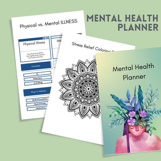 Self-Care Planner Canva Template